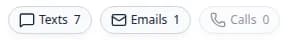 Inbox with Emails filter selected showing a customer email with a Reply button